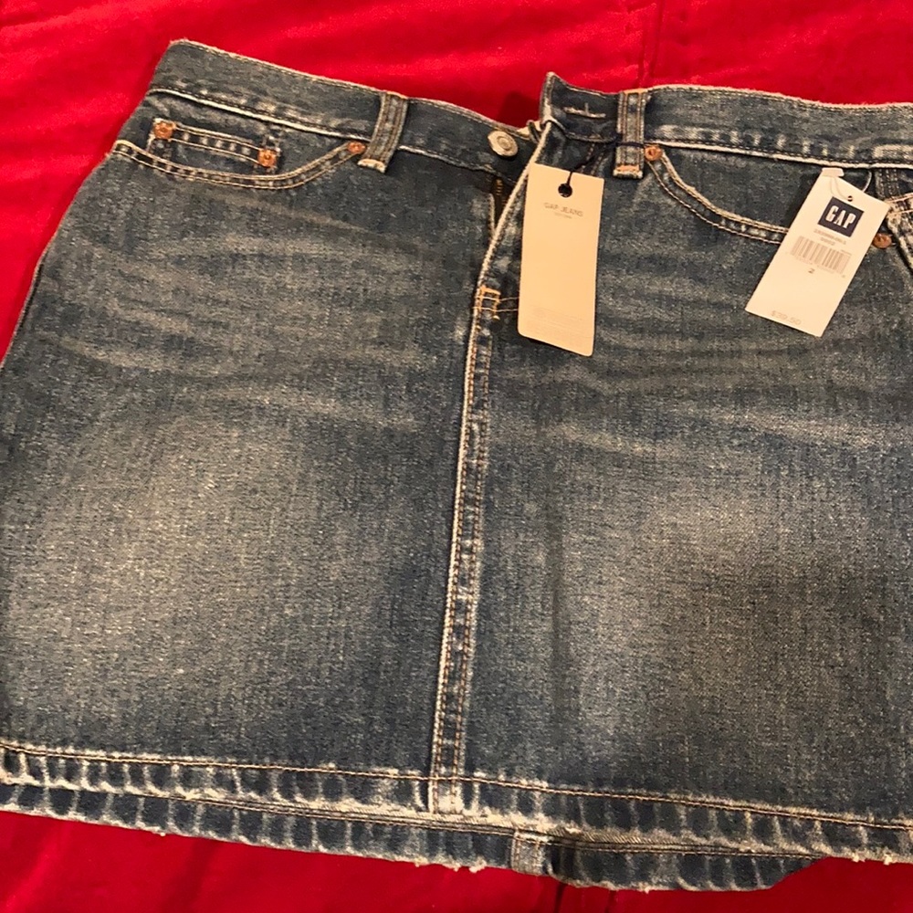 Gap denim skirt